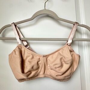 Amoena Ruth SB Nude Everyday Mastectomy Bra 32D Wire-Free Prosthesis Pocket